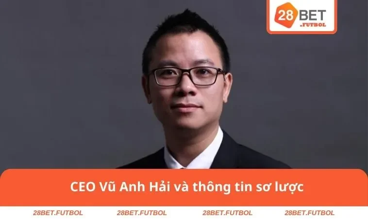 CEO Vũ Anh Hải và thông tin sơ lược